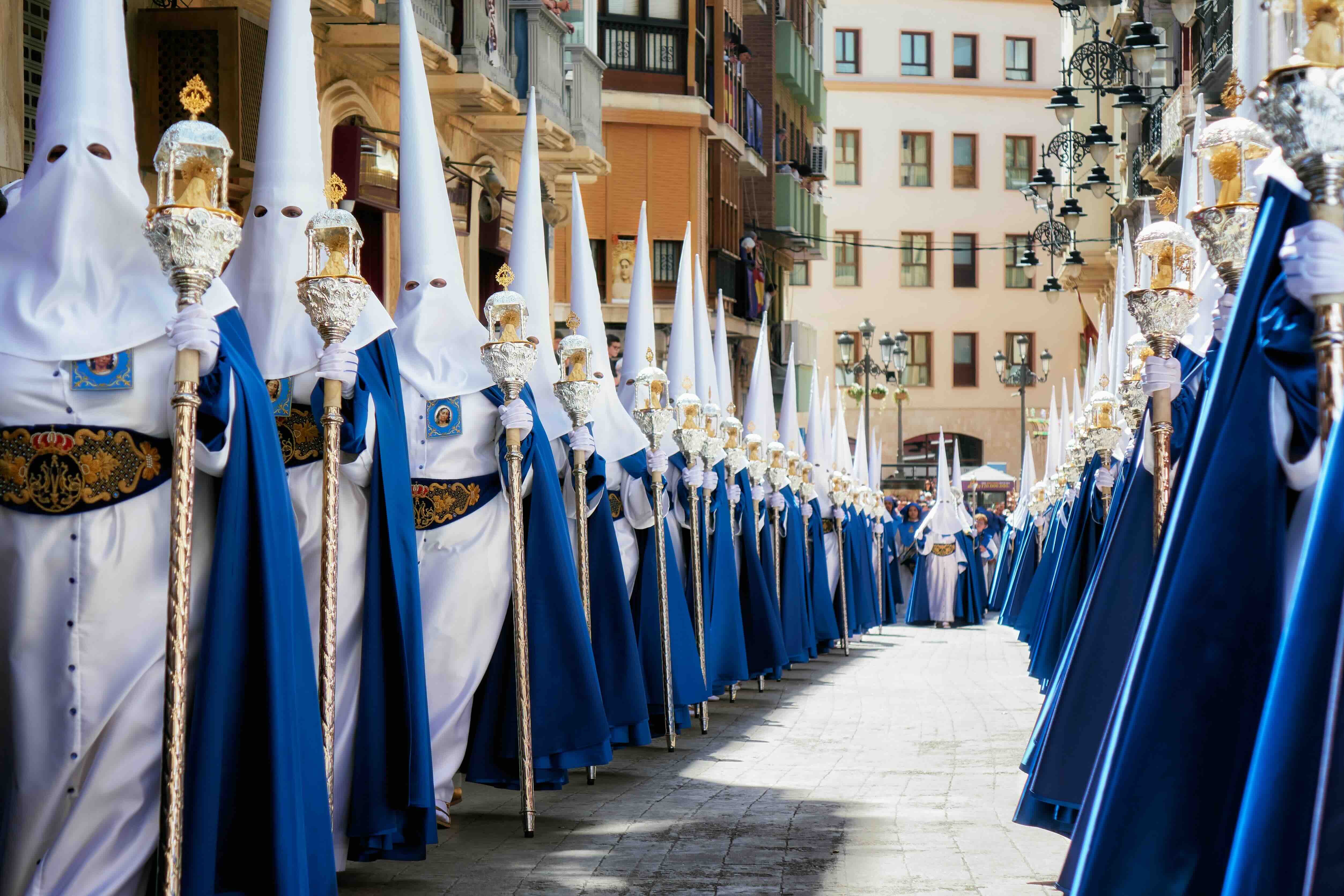 Holy Week procession in Madrid